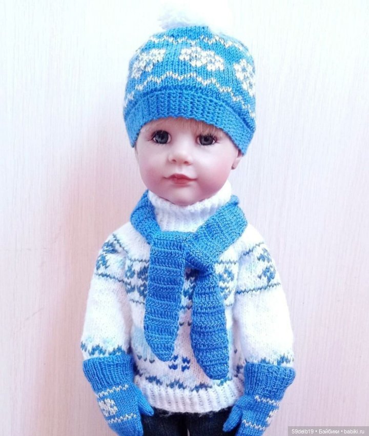 Кукольный гардероб: свитерочки, кофточки