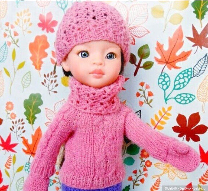 Кукольный гардероб: свитерочки, кофточки
