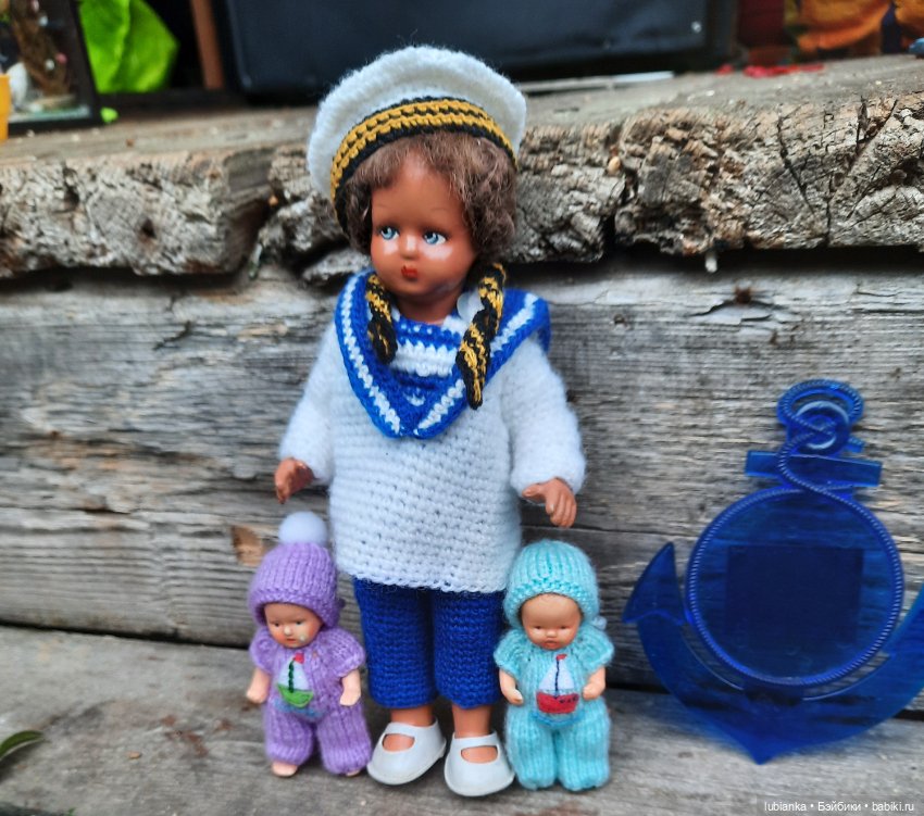 Поиграли в море⛵️⚓️🌊🌝 — Винтажные куклы ГДР (Немки): Бигги