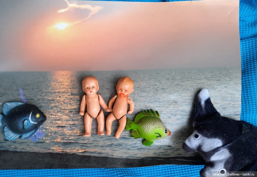 Поиграли в море⛵️⚓️🌊🌝 — Винтажные куклы ГДР (Немки): Бигги