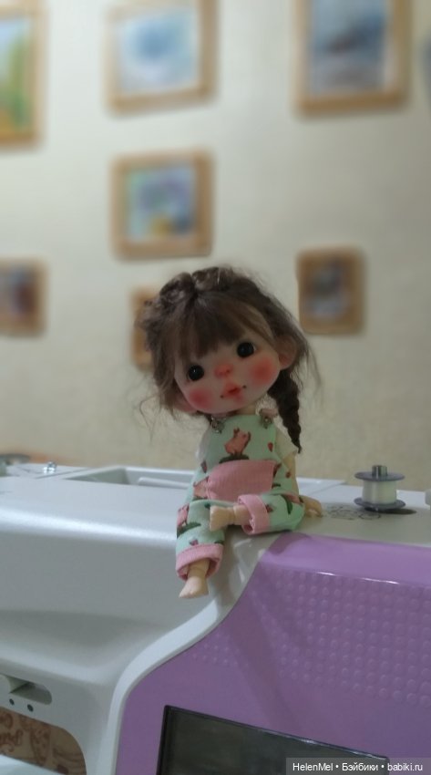 Мои любимые малышки — Авторские работы в частных коллекциях: домашние фото кукол и игрушек