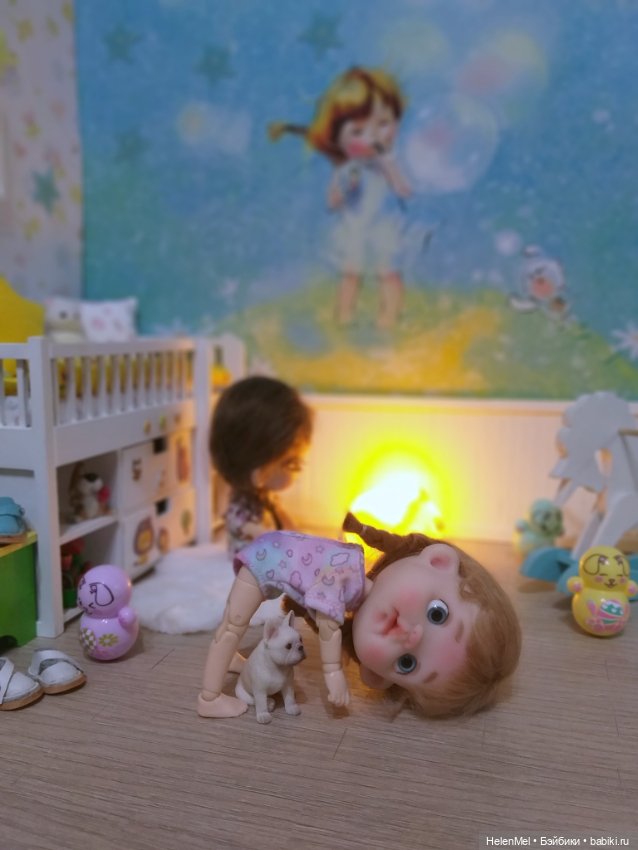 Мои любимые малышки — Авторские работы в частных коллекциях: домашние фото кукол и игрушек (фото 8)