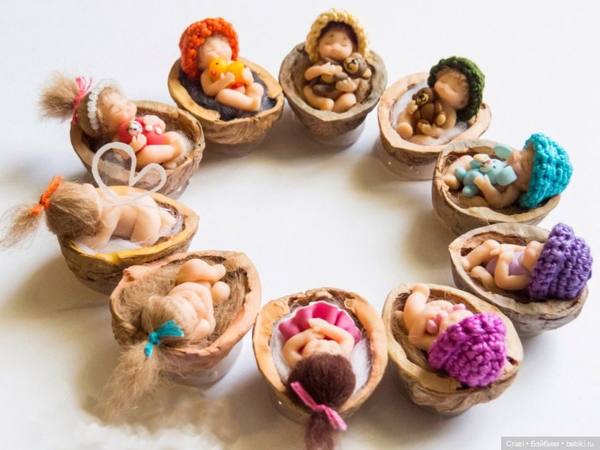 Мои крошечные человечки — Лепка авторских игрушек и папье