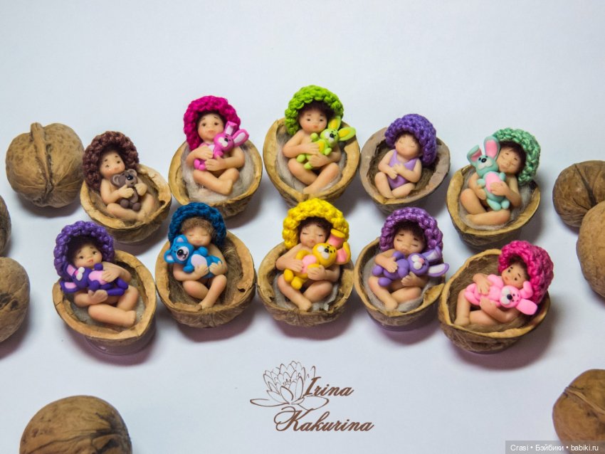 Мои крошечные человечки — Лепка авторских игрушек и папье