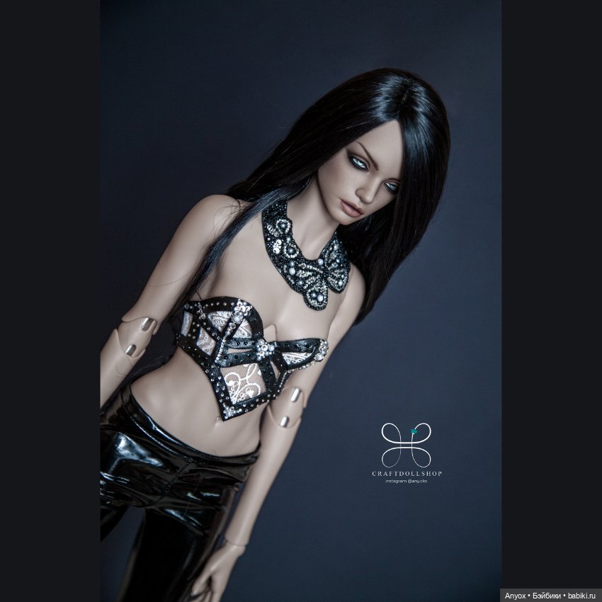 Бабочки из страз — Одежда и обувь для кукол своими руками: фото (фото 7)