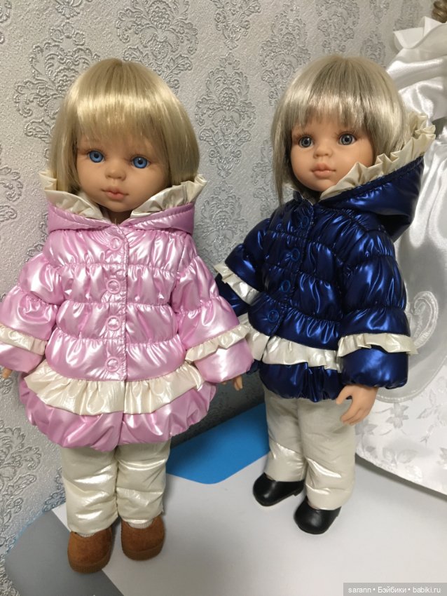 Продолжаем утепляться. Одежда для Паолочек