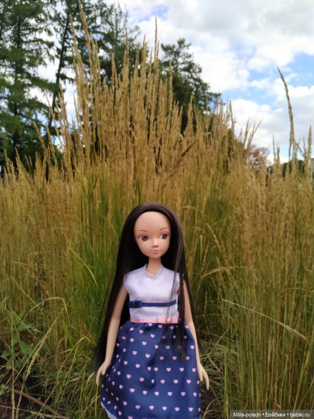 Майла поймала тёплый день осени