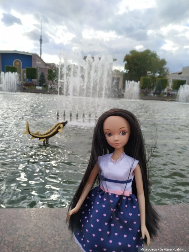 Майла поймала тёплый день осени