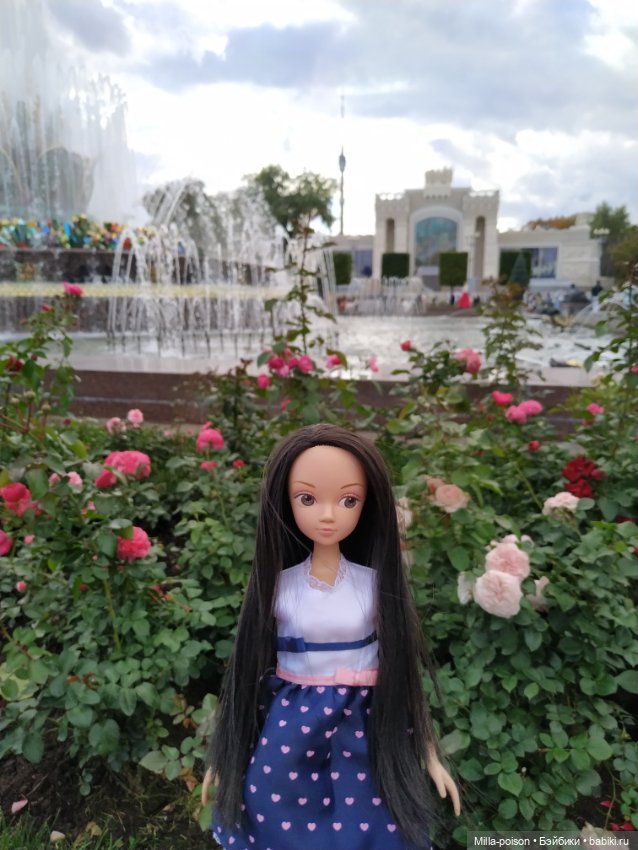 Майла поймала тёплый день осени