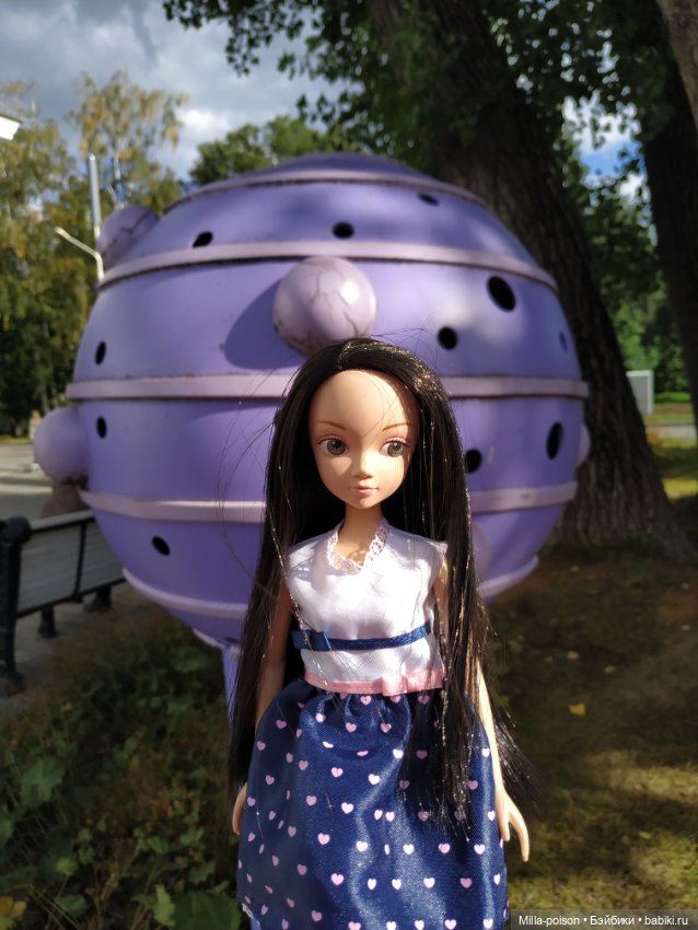 Майла поймала тёплый день осени