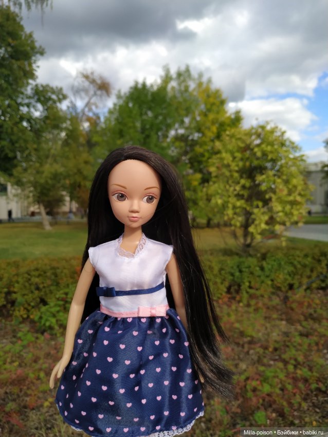 Майла поймала тёплый день осени