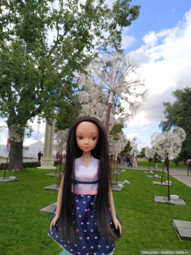 Майла поймала тёплый день осени