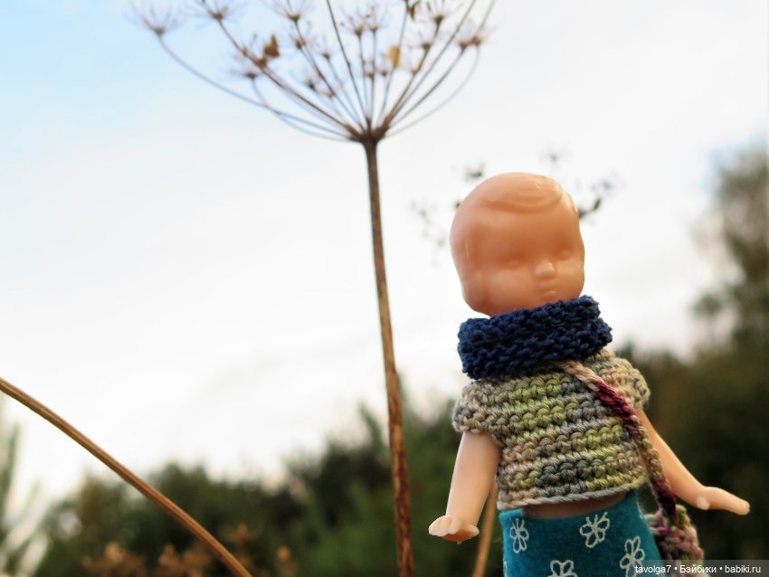 Дюймовочка и ранняя осень в Москве