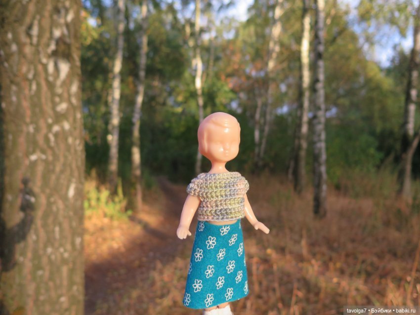 Дюймовочка и ранняя осень в Москве (фото 7)