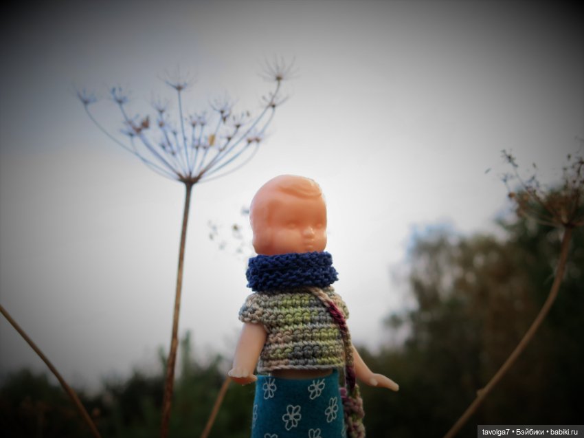 Дюймовочка и ранняя осень в Москве