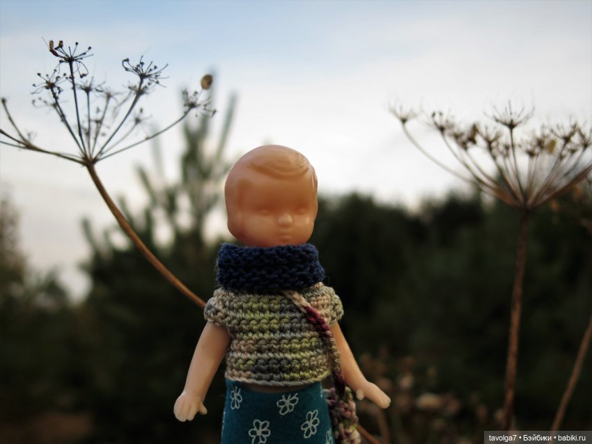 Дюймовочка и ранняя осень в Москве