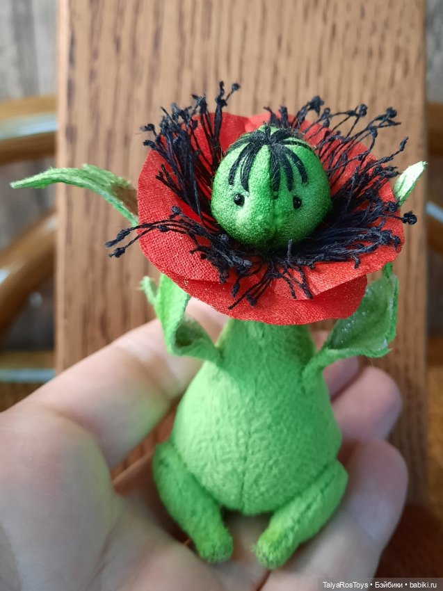 Цветочная серия — Авторские мишки Тедди и друзья: фото (фото 3)