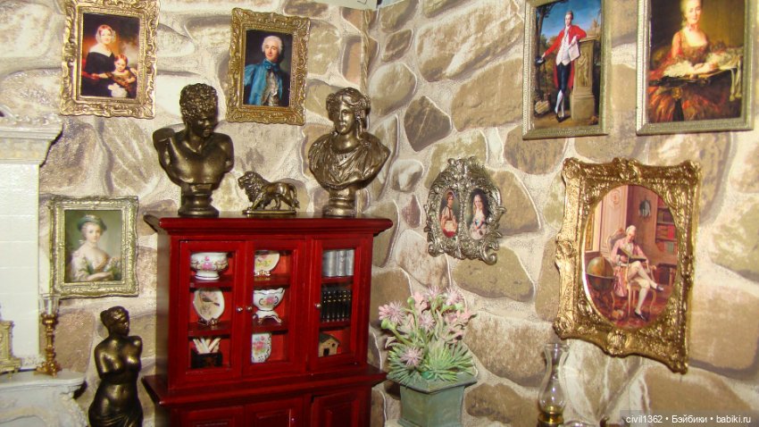 Румбокс масштаб 1:12 "Старый дом"