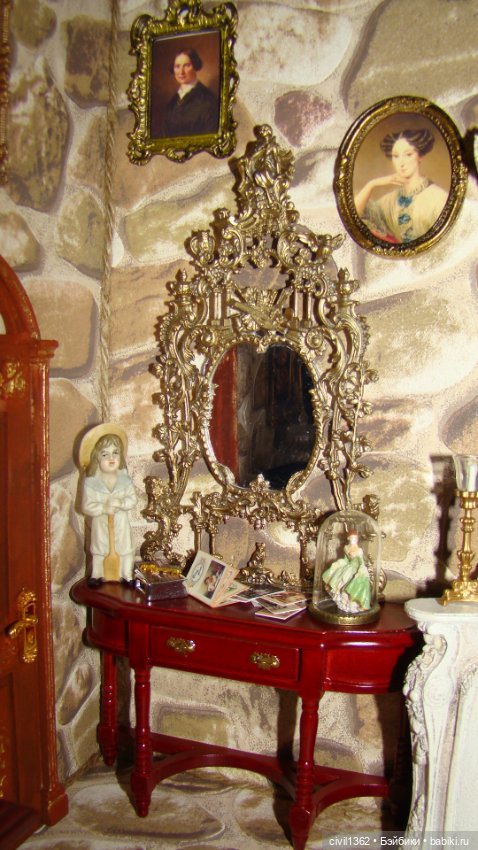 Румбокс масштаб 1:12 "Старый дом"