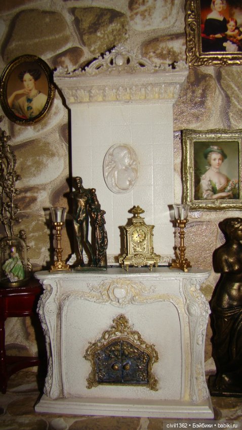 Румбокс масштаб 1:12 "Старый дом"