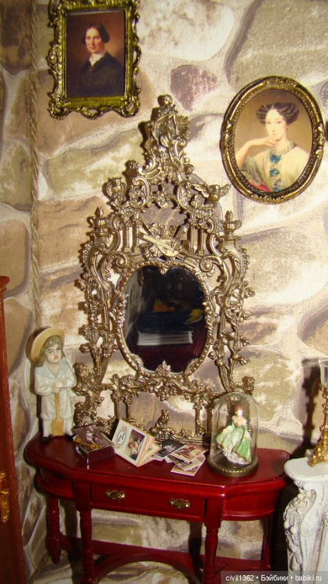 Румбокс масштаб 1:12 "Старый дом"