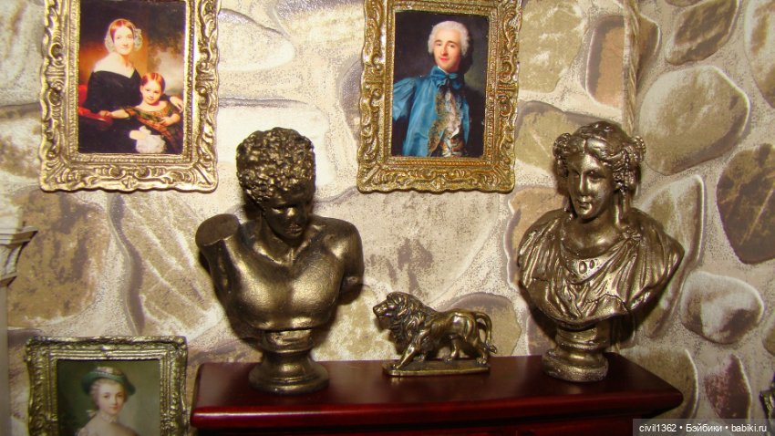 Румбокс масштаб 1:12 "Старый дом"