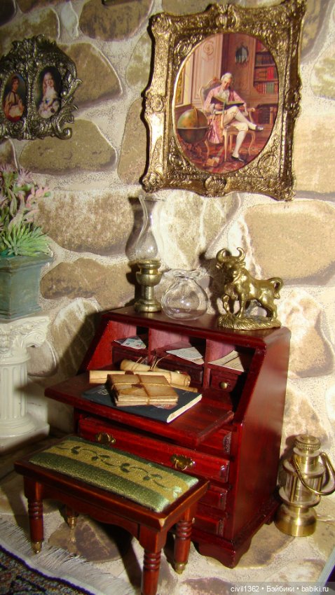 Румбокс масштаб 1:12 "Старый дом"