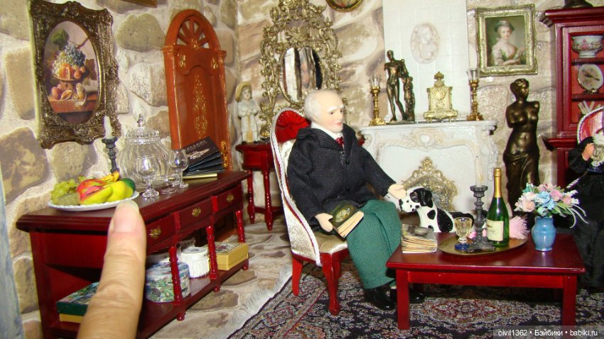 Румбокс масштаб 1:12 "Старый дом"