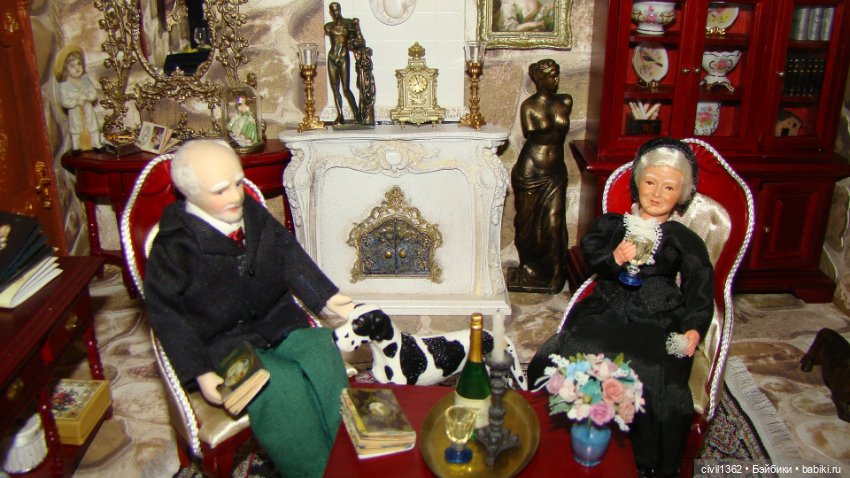 Румбокс масштаб 1:12 "Старый дом"