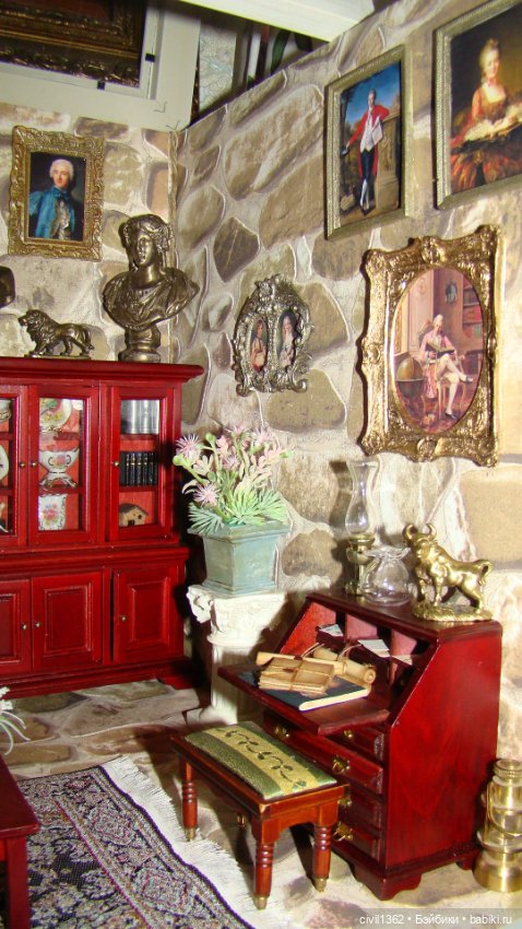 Румбокс масштаб 1:12 "Старый дом" (фото 9)