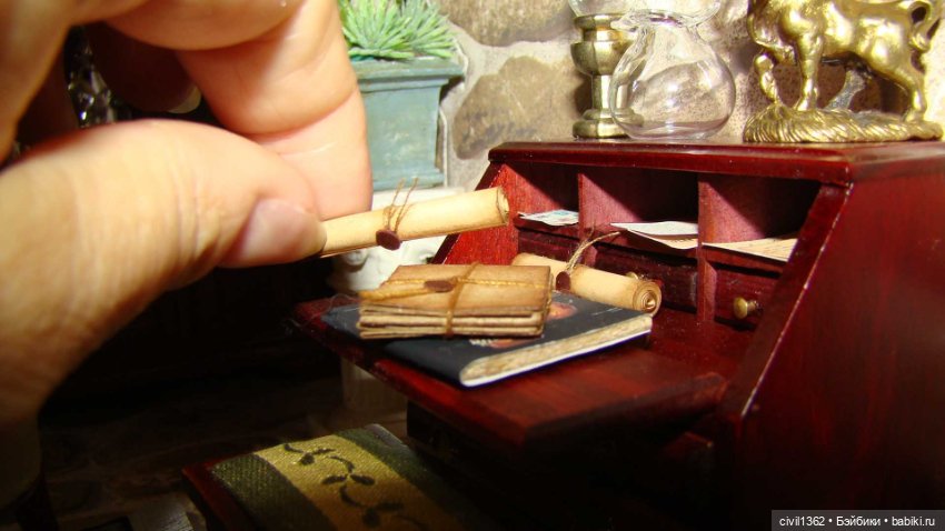 Румбокс масштаб 1:12 "Старый дом"