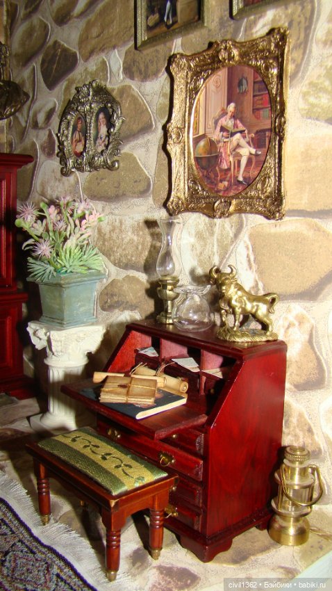 Румбокс масштаб 1:12 "Старый дом"