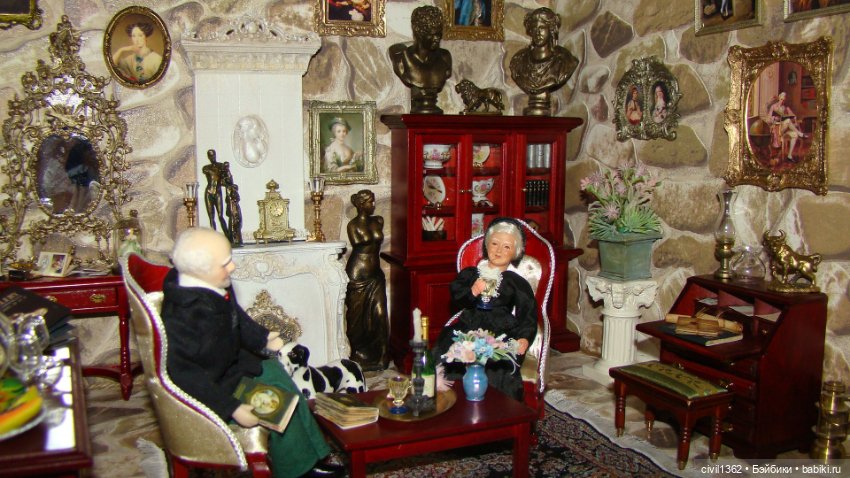 Румбокс масштаб 1:12 "Старый дом" (фото 5)