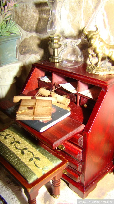 Румбокс масштаб 1:12 "Старый дом" (фото 2)