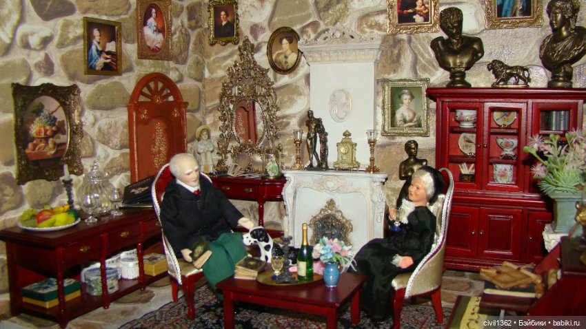 Румбокс масштаб 1:12 "Старый дом" (фото 6)