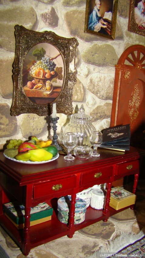 Румбокс масштаб 1:12 "Старый дом"