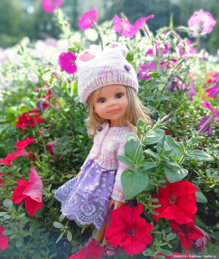 Ангелинка и осенние цветы (фото 9)