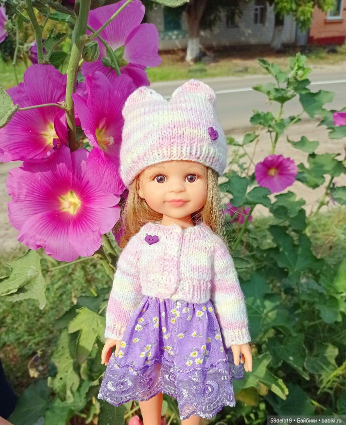 Ангелинка и осенние цветы (фото 4)