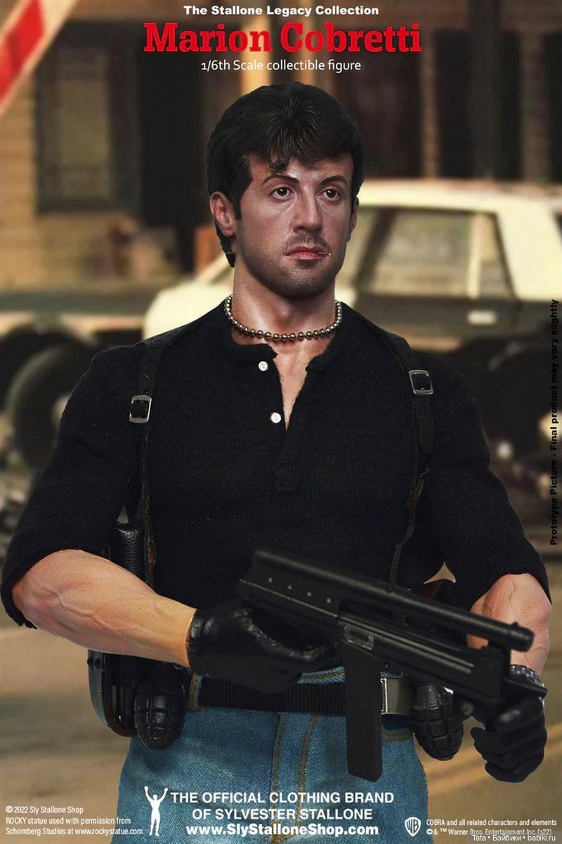 Фигурка Мариона Кобретти формата 1/6, главного героя фильма "Кобра" (фото 5)