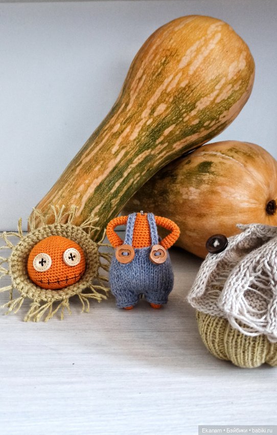 Пугало огородное — Вязаные игрушки и амигуруми: крючком (фото 7)