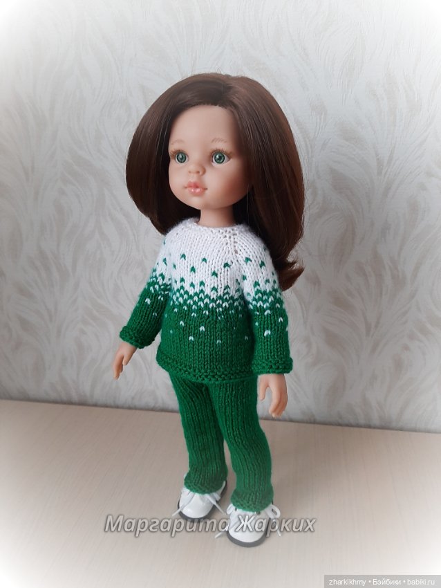 "Капельки", или интересный жаккард для Паолки