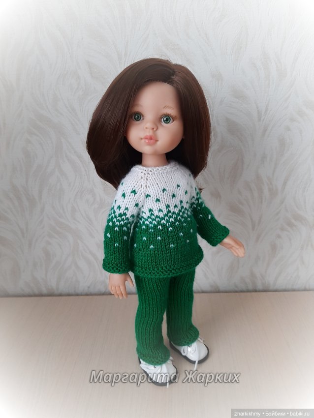 "Капельки", или интересный жаккард для Паолки