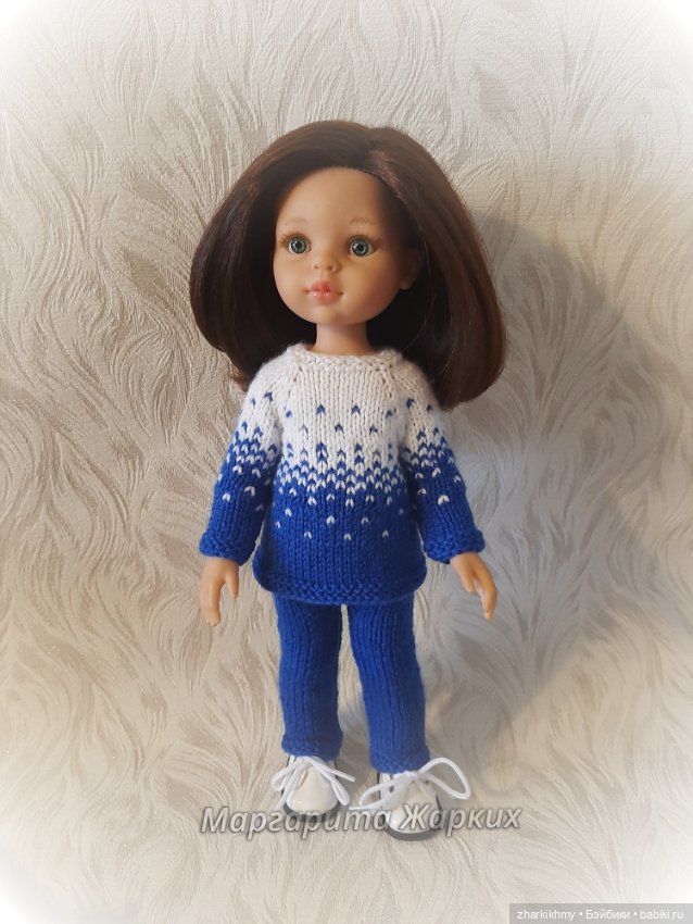 "Капельки", или интересный жаккард для Паолки (фото 6)