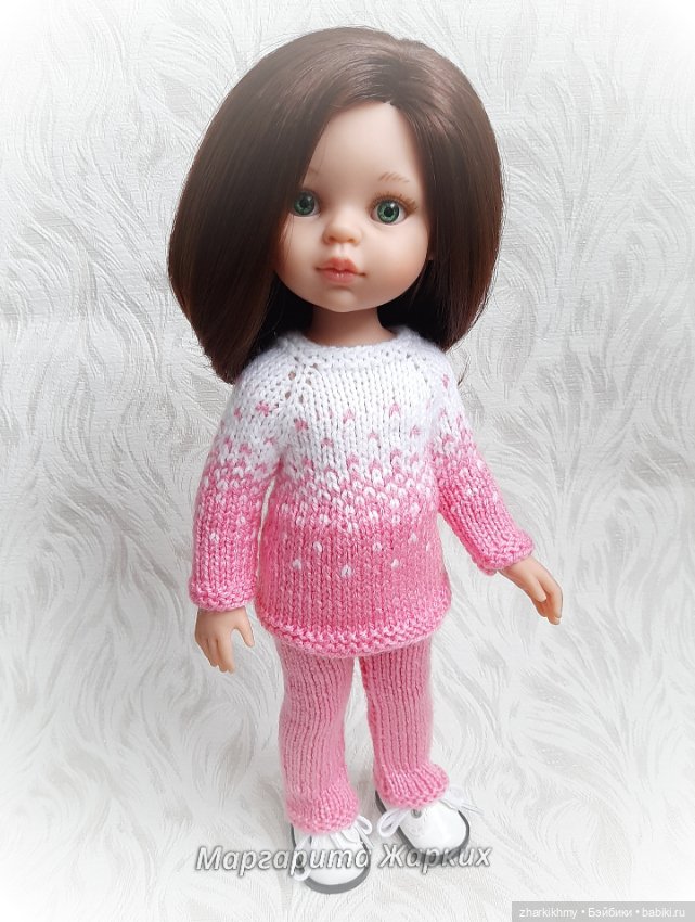 "Капельки", или интересный жаккард для Паолки (фото 10)