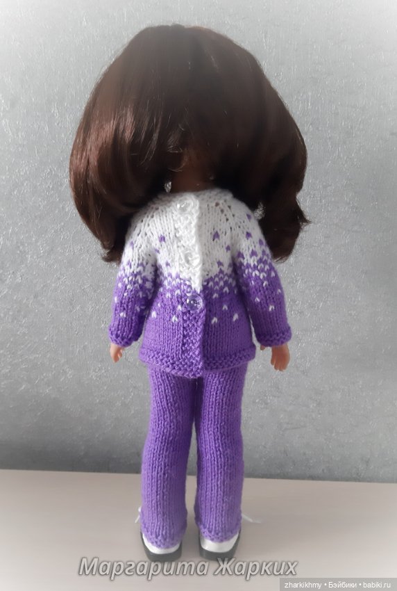 "Капельки", или интересный жаккард для Паолки (фото 2)