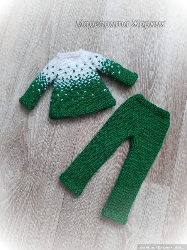 "Капельки", или интересный жаккард для Паолки