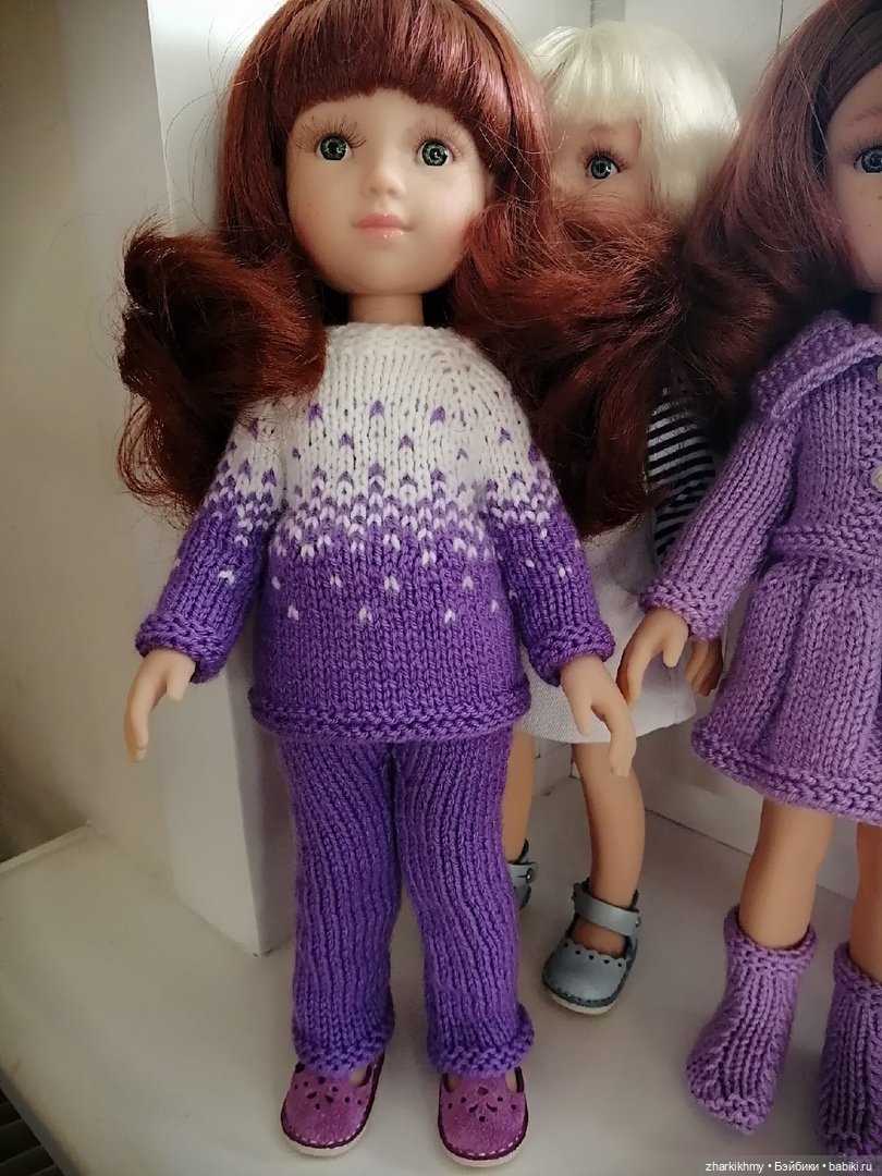 "Капельки", или интересный жаккард для Паолки (фото 4)