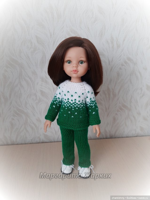 "Капельки", или интересный жаккард для Паолки