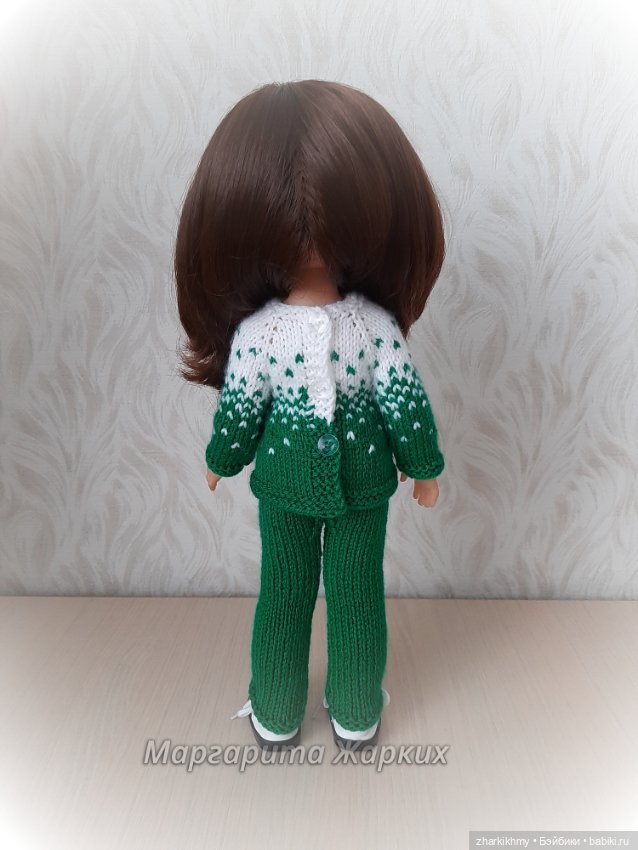 "Капельки", или интересный жаккард для Паолки