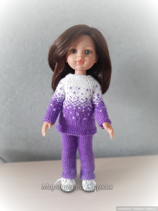 "Капельки", или интересный жаккард для Паолки